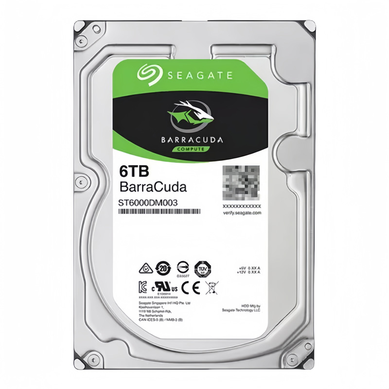 6TB 希捷 台式机械硬盘 3.5寸 SATA接口