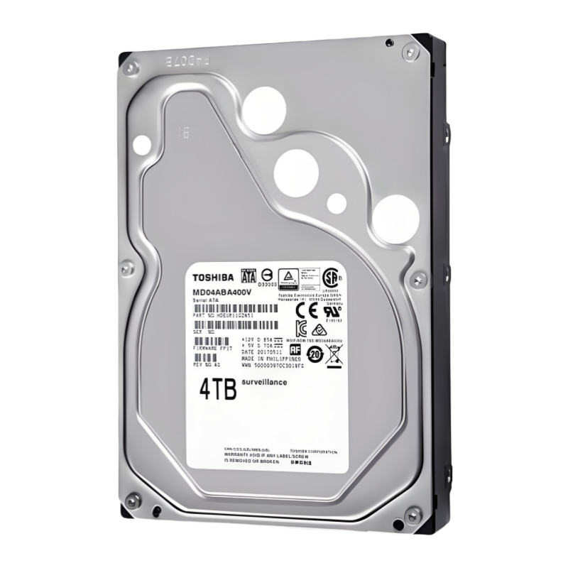 4TB 东芝 台式机械硬盘 3.5寸 SATA接口